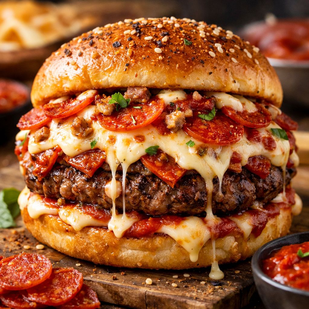 Double Decker Burger